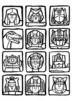 vectores plantilas ANIME,